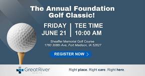 The Great River Health Foundation Annual Golf Classic