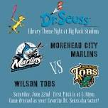 Dr. Seuss Night with the Morehead City Marlins