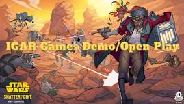 IGAR Games Star Wars Shatterpoint Demo/Open Play