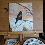 Paint Lesson - Red-winged Blackbird