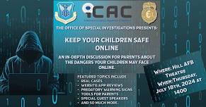 Hill AFB OSI's 'Keep your children safe online' event