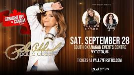 Paula Abdul – Straight Up! To Canada Tour