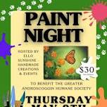 Paint Night at Lost Valley