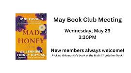 May Book Club- Mad Honey