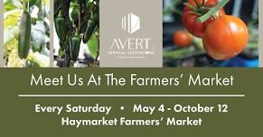 Avert™ Vertical Cultivations Haymarket Farmers' Market