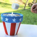 DIY Workshop: Mini Patriotic S'mores Tabletop Campfire Project - June 8th (3:00pm-5:00pm)