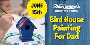 Bird House Painting for Dad