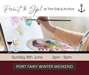 Port Fairy Winter Weekend Paint & Sip