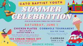 CBC Summer Celebration - Cornhole Tournament, Carwash, Chicken Plate Dinner and Ice Cream Freeze Off