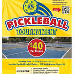 Keene Lions Club Pickleball Tournament