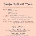 Beautiful Feet Ballet Camp- Week 1