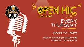 Open Mic Live Music Every Thursday