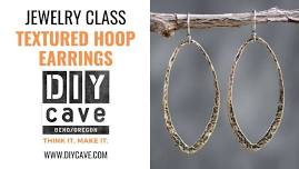 Textured Hoop Earrings