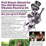 The Old Riverport Ukulele Festival 2024 - Full Steam Ahead - Day ticket