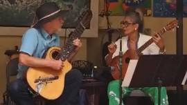 Acoustic Guitar Duets: Pamela & Jack Z. at La Sirena Gorda SMA