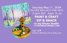 *Mother's Day Paint & Craft & Sip & Snack