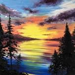 Paint Nite: Lovely Lakeside Sunset