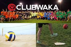 CLUBWAKA Summer Kickball and Volleyball leagues (co-ed)