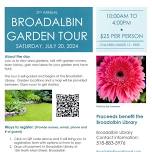 2nd Annual Broadalbin Garden Tour