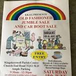 Old Fashioned Jumble Sale and Car Boot Sale