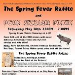 Pork Sizzler Picnic & Spring Fever Raffle