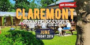 CLAREMONT ACOUSTIC SESSIONS - FRIDAY JUNE 28TH