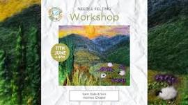 2D Landscape Needle Felting Workshop