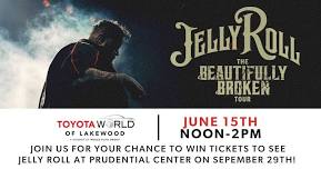 Jelly Roll Ticket Blitz at Toyota World of Lakewood