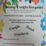 Auxilliary Unit 177 Spring Crafts Bazaar