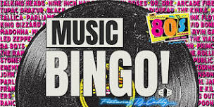 80's Music Bingo + Vinyl Night!