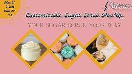 DIY Sugar Scrub Pop Up