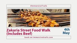 Zakaria Street Food Walk (includes Beef)