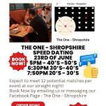 The One - Shropshire Speed Dating