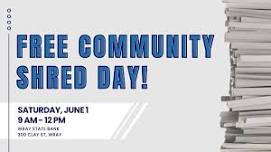 Free Community Shred Day