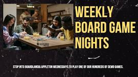 Weekly Board Game Nights