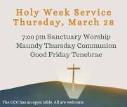 Holy Week Service