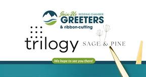 Greeters and Ribbon Cutting with Trilogy & Sage and Pine