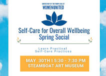 Women United Spring Social: Self-Care for Overall Wellbeing