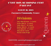 Carencro C'est Bon Seasoning Fest Pageant