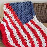 Americana Knit Blanket