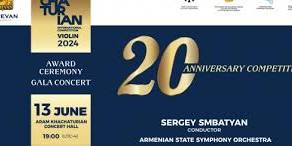 The 20th Khachaturian International Competition | Award Ceremony