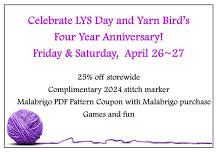 Yarn Bird 4th anniversary & Local Yarn Shop Day