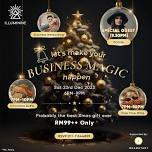 Christmas Eve Party: Buffet Dinner + Free Flow Wine + Business Networking