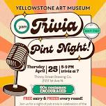 YAM Trivia and Pint Night Fundraiser