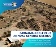 Carnamah Golf Club AGM