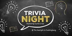 Trivia Night at The Gaslight - May