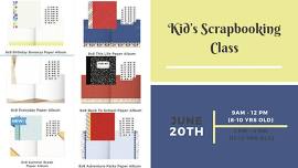 Kid's Scrapbooking Class