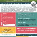 Swing Fore Survivors golf tournament