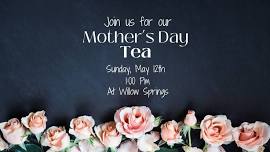 Mother's Day Tea