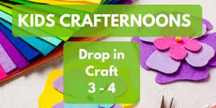 Kids Crafternoon - Felt Flowers 3pm - 4pm